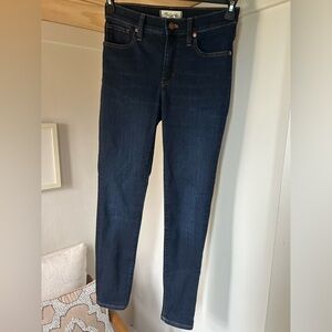 Madewell dark demin jeans